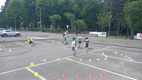 Percorso di abilità per bambini in bicicletta: Pomeriggio a Salsomaggiore con 