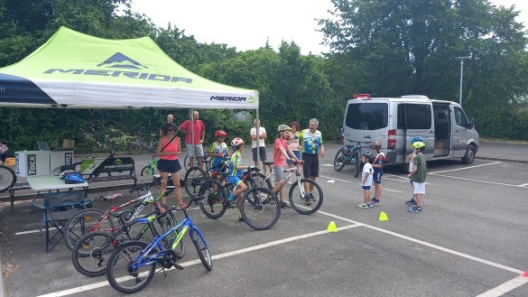 Percorso di abilità per bambini in bicicletta: Pomeriggio a Salsomaggiore con 