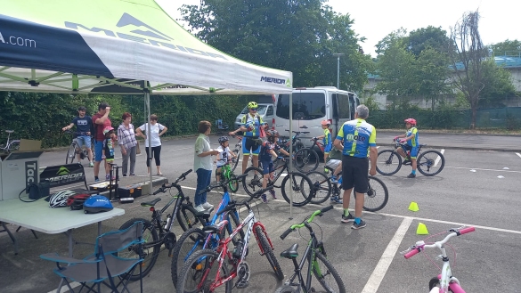 Percorso di abilità per bambini in bicicletta: Pomeriggio a Salsomaggiore con 