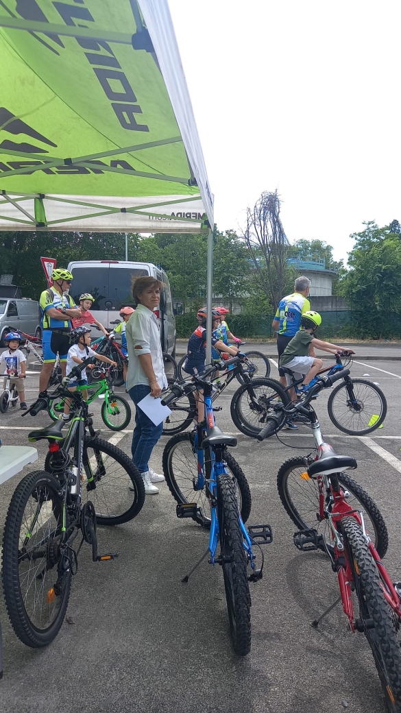 Percorso di abilità per bambini in bicicletta: Pomeriggio a Salsomaggiore con 
