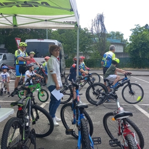 Percorso di abilità per bambini in bicicletta: Pomeriggio a Salsomaggiore con 