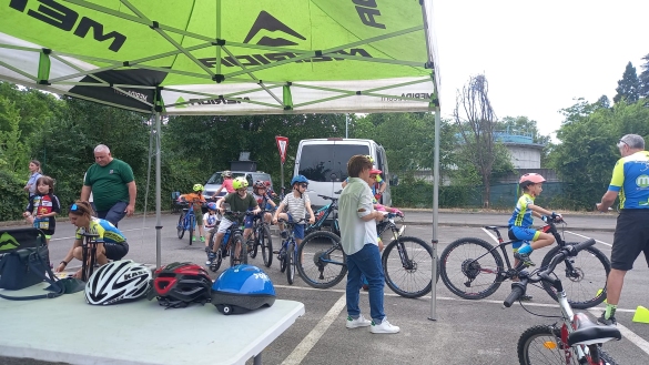 Percorso di abilità per bambini in bicicletta: Pomeriggio a Salsomaggiore con 