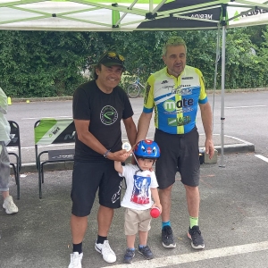 Percorso di abilità per bambini in bicicletta