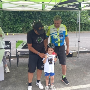 Percorso di abilità per bambini in bicicletta