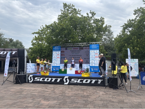 Campionato Italiano MTB XCO: Podio Femminile Junior, Under 23 ed Elite 