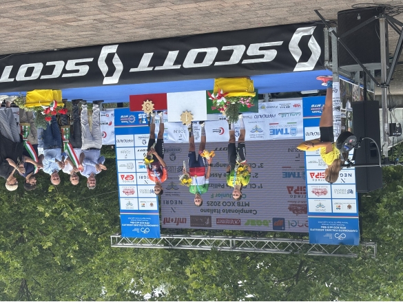 Campionato Italiano MTB XCO: Podio Femminile Junior, Under 23 ed Elite 