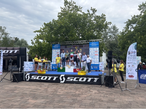 Campionato Italiano MTB XCO: Podio Femminile Junior, Under 23 ed Elite 